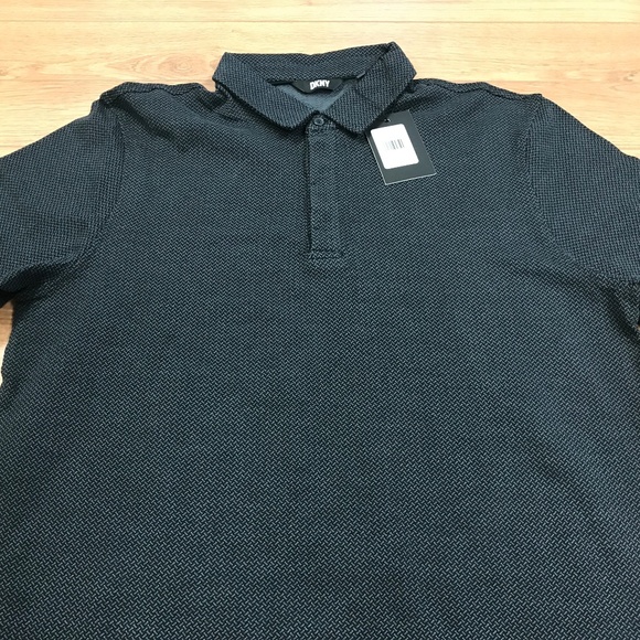 DNKY men’s short sleeve shirt size large - Picture 1 of 8